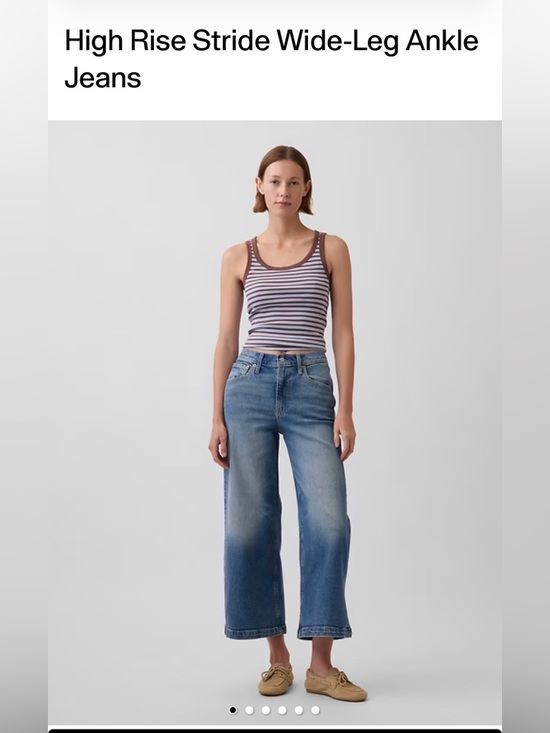 GAP Denim - Gap High Rise Stride Ankle Jeans